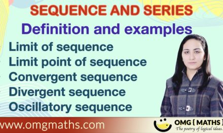 Limit of sequence | convergent Sequence | divergent sequence | definition | sequence and series
