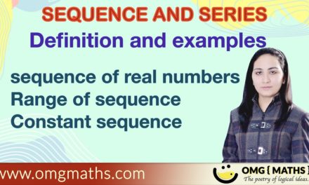 sequence of real no. | Real sequence | Real Analysis | definition | examples | sequence and series