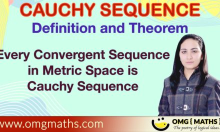 Every convergent sequence in metric space is Cauchy sequence proof pdf
