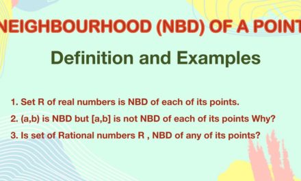 Neighbourhood of a point | NBD | Definition | Real analysis | Metric Space | Topology