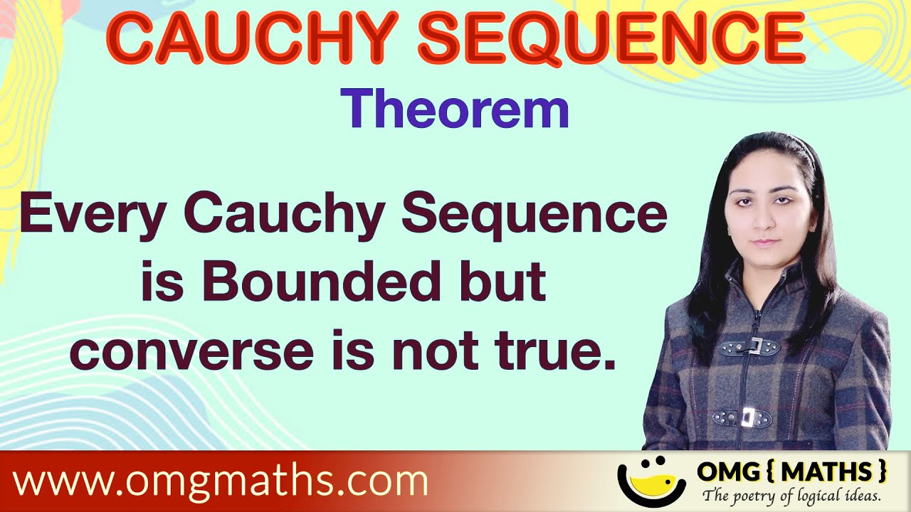 Every Cauchy sequence is Bounded sequence but converse is not true
