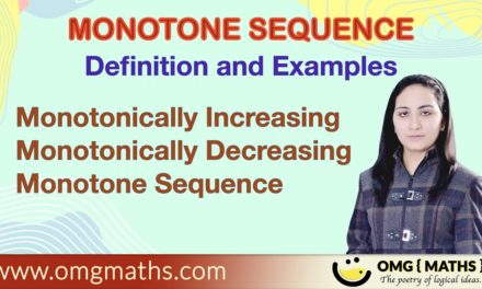 Definition of Monotone Sequence