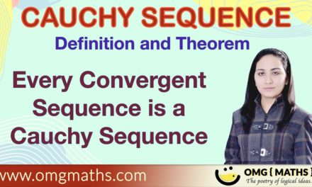 Every convergent Sequence is a Cauchy sequence