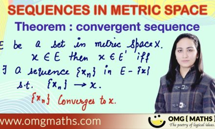 Theorem 3 (sequences in metric space)