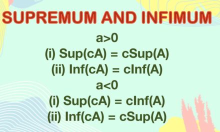 Supremum & Infimum | Subset | Properties | Real Analysis | glb | lub | upper/lower bound