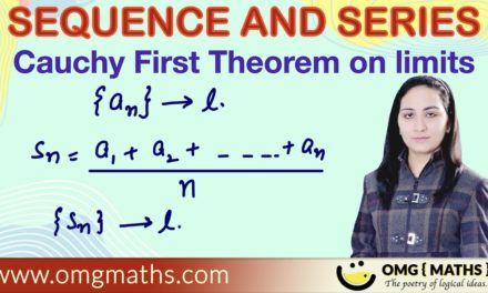 Cauchy first theorem on limit