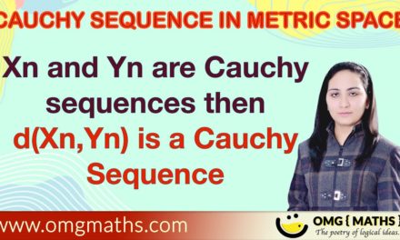 Xn and Yn are Cauchy Sequences in metric space then d(Xn,Yn) is a Cauchy Sequence pdf