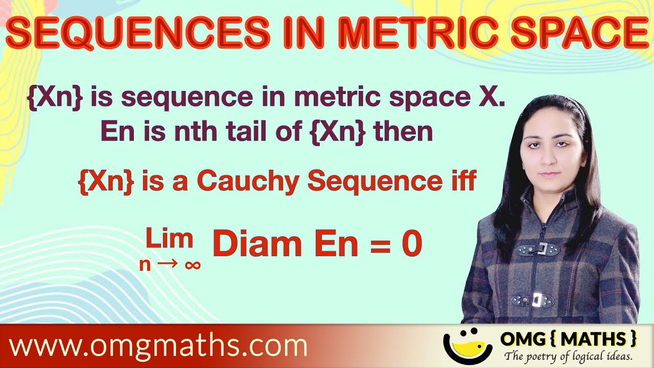 En be the nth tail of {Xn} Xn is a Cauchy Sequence iff lim (Diam of En) =0