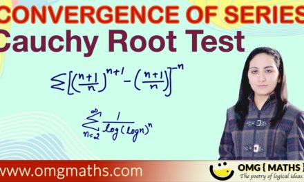 Cauchy Root Test for Convergence of Series With Examples