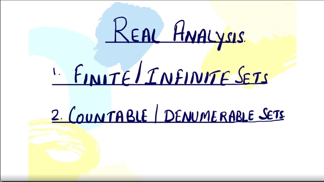 Finite,infinite,equivalent,denumerable,countable sets | Real Analysis