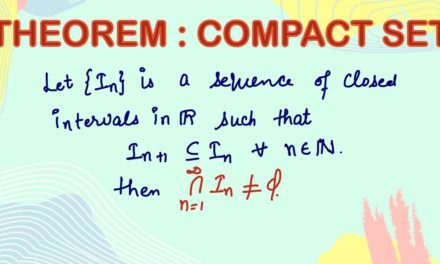 Every K cell is compact | Compactness | Theorem | Real analysis | Metric Space | Topology