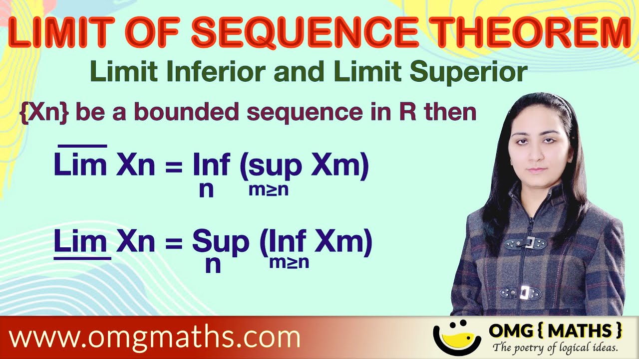 Xn is a bounded sequence in R, limit superior of Xn is equal to inf(sup m>=n Xn)