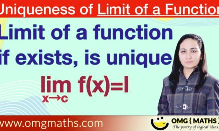 Limit of a Function if exists, is unique | uniqueness of limit of a function | Metric Space | Real Analysis