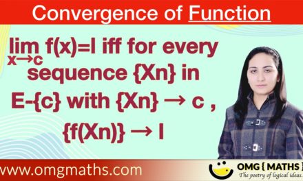 Limit of a function | Theorem | Metric Space | Convergence of sequence | Real analysis