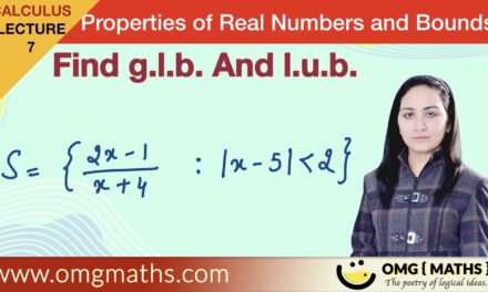 find glb and lub examples pdf | Supremum | Infimum | Example | Bsc.