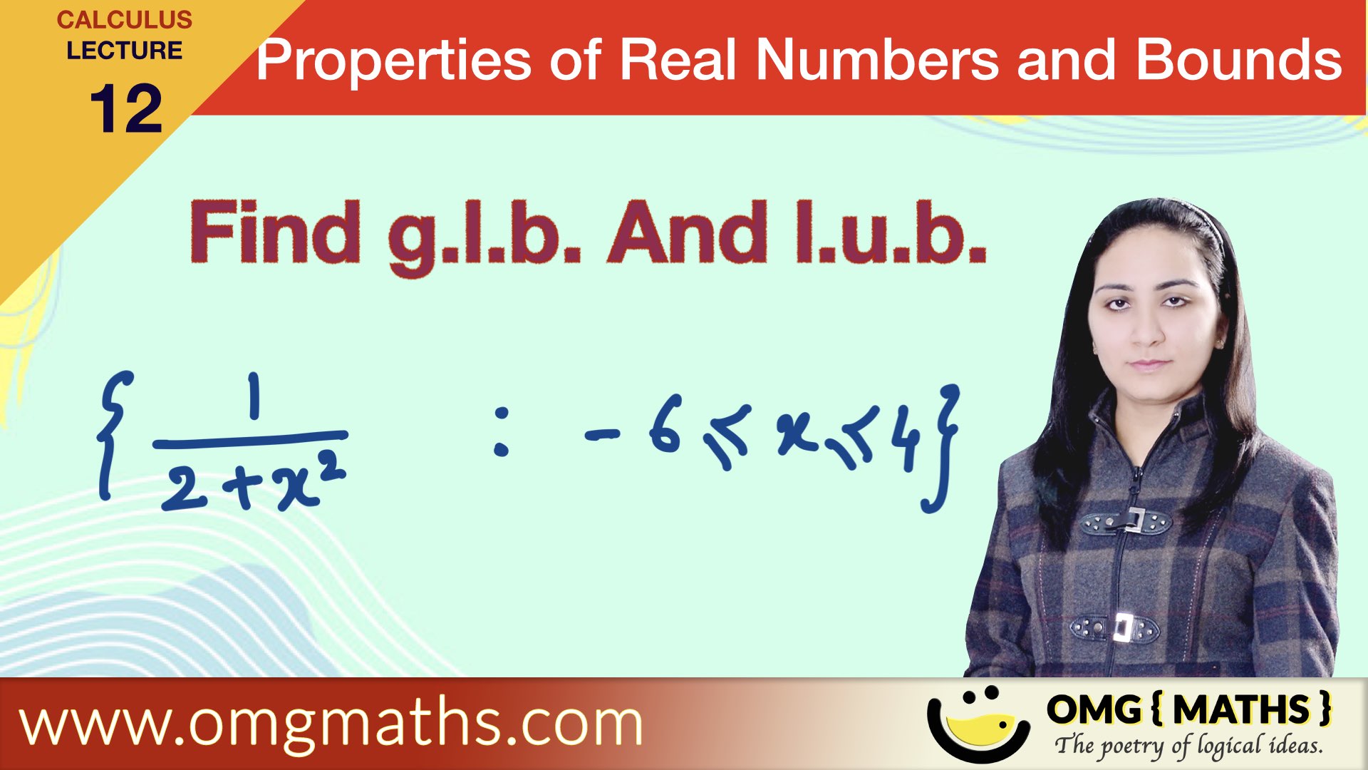 find glb and lub examples pdf | find supremum and infimum value