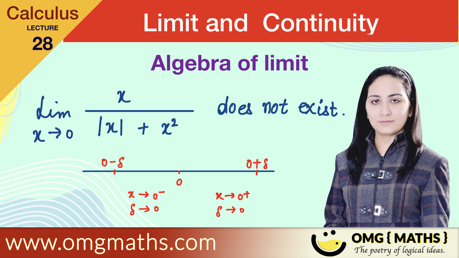 Algebra of limit | Example | limits of algebric function | limit and continuity | calculus