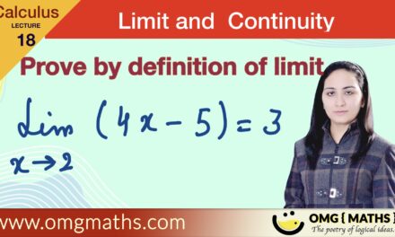 Examples of limit of function | Prove by definition limit of function | limit and continuity example | calculus | bsc