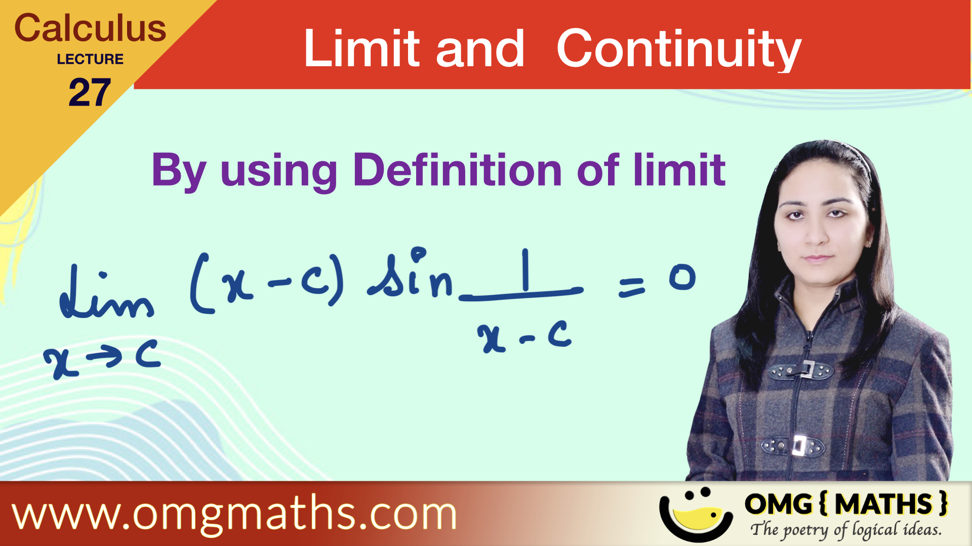 find the limit by using definition of limit |  example on epsilon delta defintion of limit