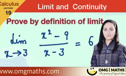 Examples on epsilon delta definition of limit of function | Prove by definition limit of function | limit and continuity example | calculus | bsc