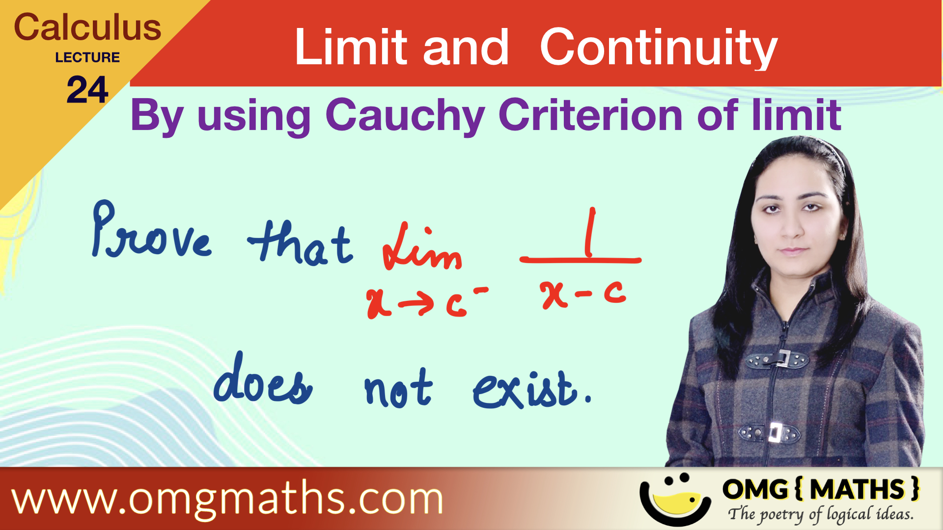 Cauchy Criterion for existence of limit | cauchy criterion examples | limit of a function | CSIR NET | PDF