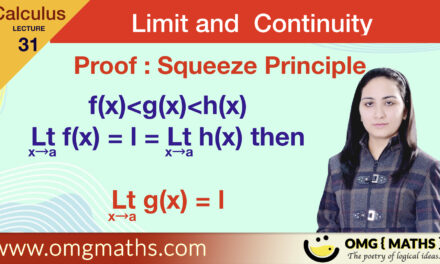 Squeeze Theorem | Sandwitch theorem | proof | Squeeze principle | limit of a function | bsc