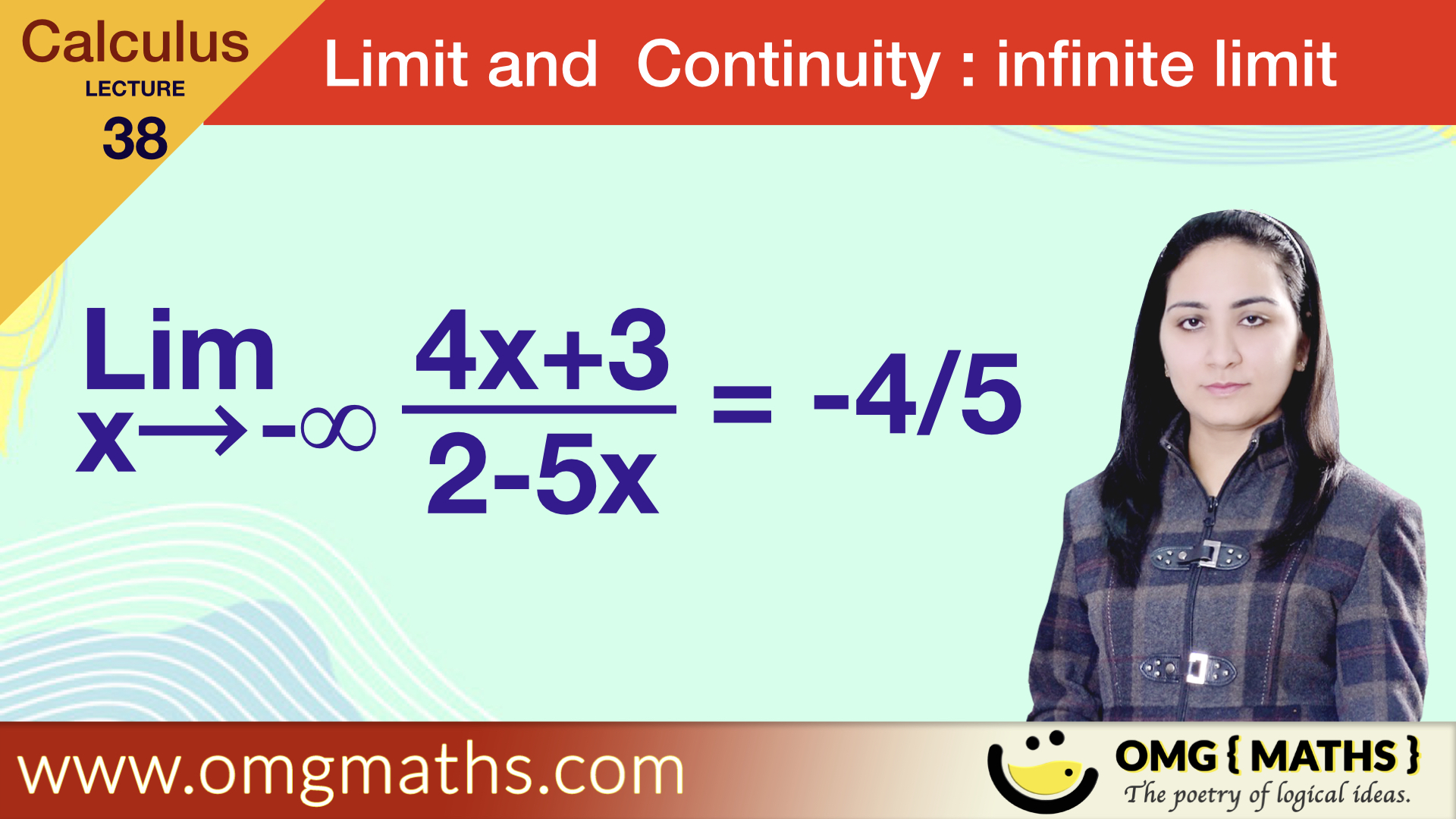 Infinite Limits | Example 2 | Calculus | Bsc | pdf