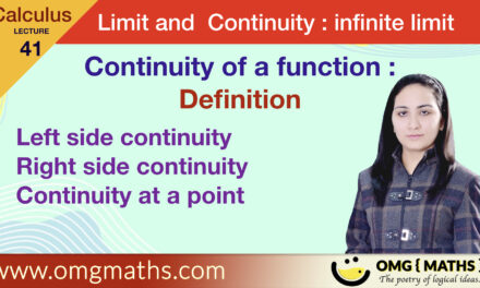 Continuity of a function | definition | continous function | pdf