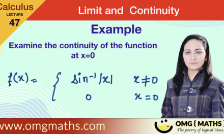 check continuity | Example 4 | Limit and Continuity | Calculus | Bsc | Continuous function example