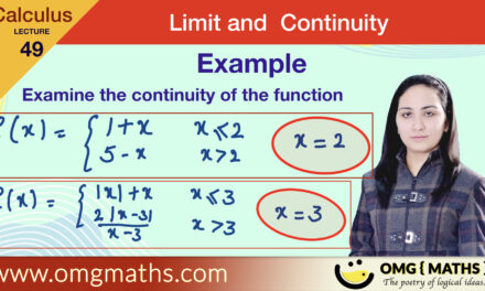 check continuity | Example 6 and 7 | Limit and Continuity | Calculus | Bsc | Continuous function example