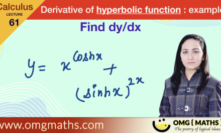 Derivative of Inverse hyperbolic function Example 16 pdf | Bsc | BA | calculus 1 | Differentiation