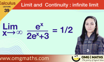 Infinite Limits | Example 3 | Calculus | Bsc | pdf