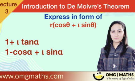 Write in form of cisθ | CiS Notation for Trigonometric Form of a Complex Number | write in cisθ form