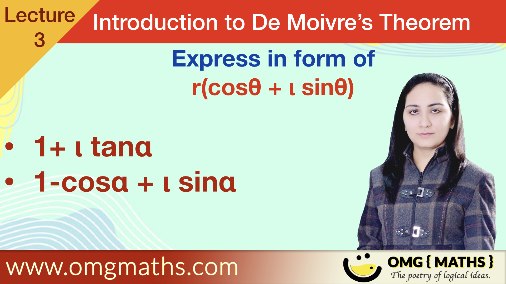 Write in form of cisθ | CiS Notation for Trigonometric Form of a Complex Number | write in cisθ form