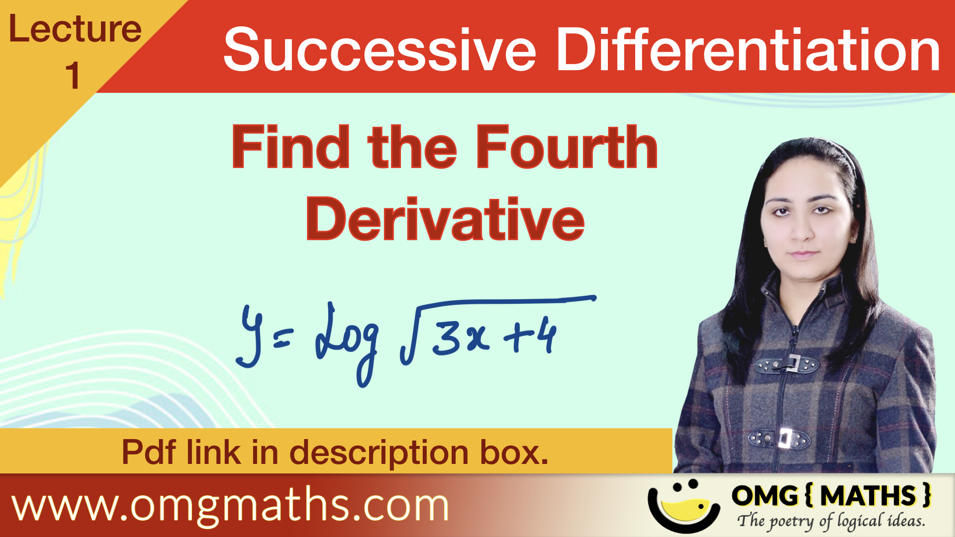 Successive Differentiation | Example | Bsc | PDF