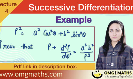 Successive Differentiation | nth derivative | Part 4 | Bsc | PDF