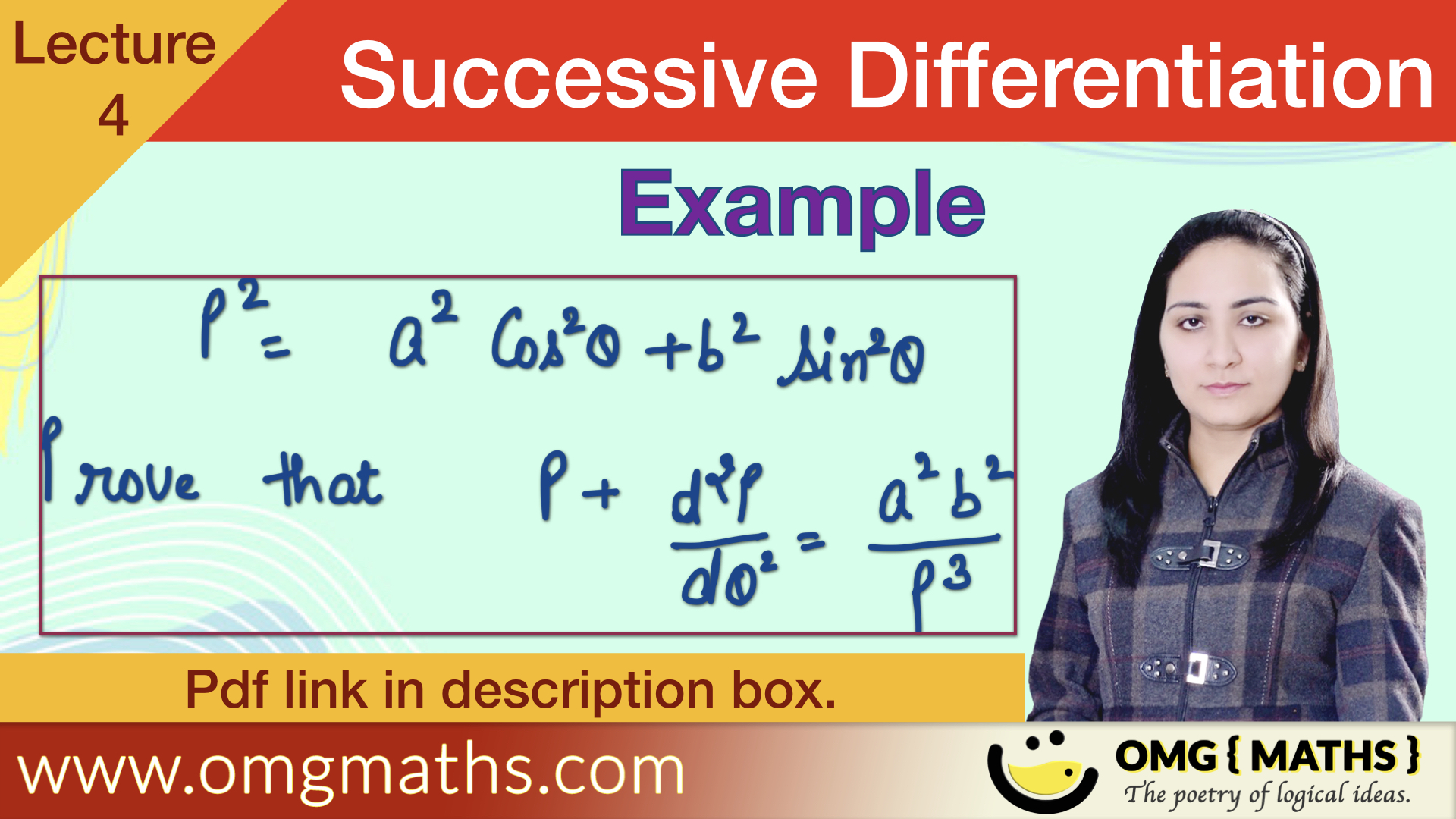 Successive Differentiation | nth derivative | Part 4 | Bsc | PDF