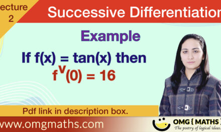 Successive Differentiation | Example 2 | Bsc | PDF