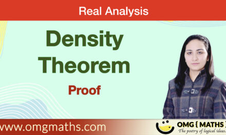 Density theorem | Between any two real numbers there exist a rational number | Bsc.