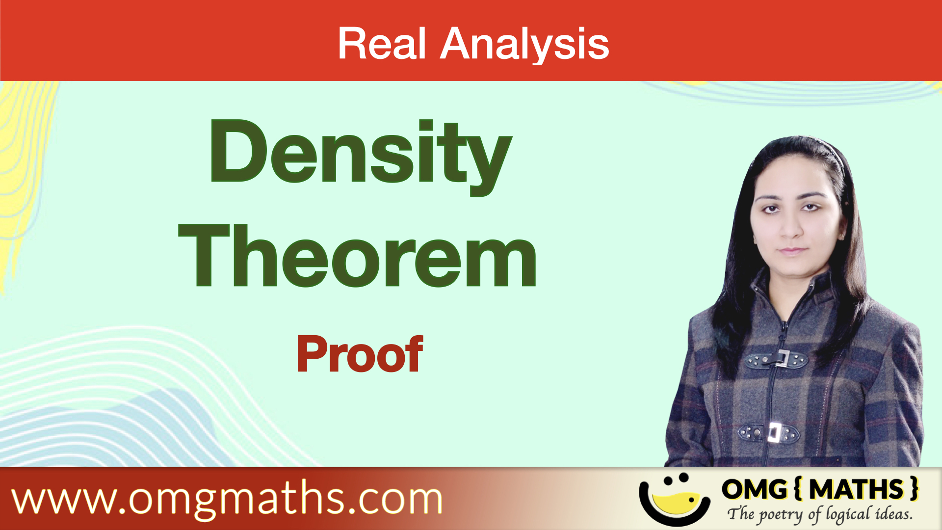 Density theorem | Between any two real numbers there exist a rational number | Bsc.