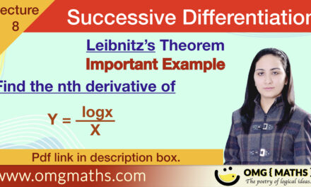 Leibnitz’s Theorem | Example | #2 | Successive Differentiation | For product functions | nth derivative | Bsc | PDF