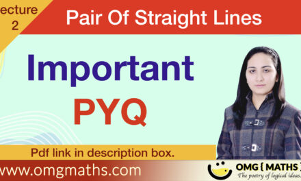 Pair Of Straight Lines | Chapter Revision | One Shot Video | PYQ | Plane Geometry | Bsc